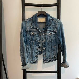 Pilcro Cropped Denim Jacket